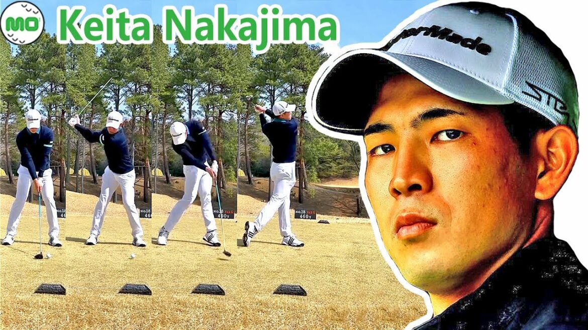 中島啓太 Keita Nakajima 日本の男子ゴルフ スローモーションスイング!!!