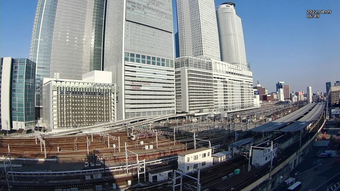 名古屋駅ライブカメラ 愛知 鉄道 新幹線 天気 【4K配信】 Japan Nagoya Live Camera