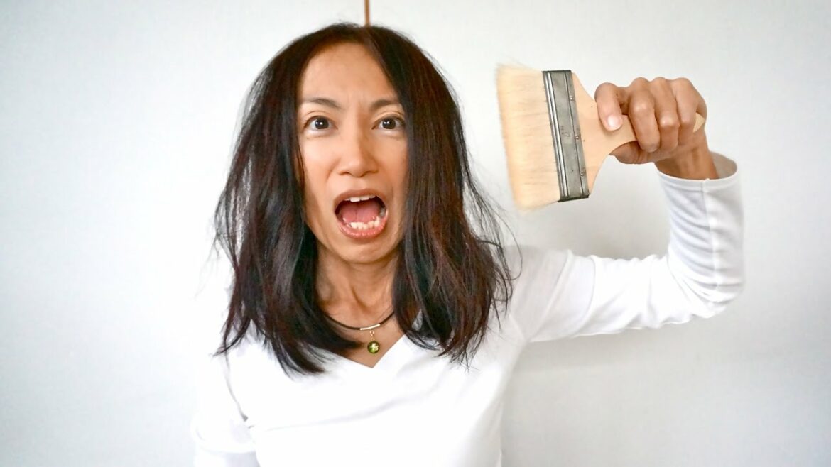 時短！ヘアケア用品不要☆ボサボサ髪を刷毛１本☆リンパケア