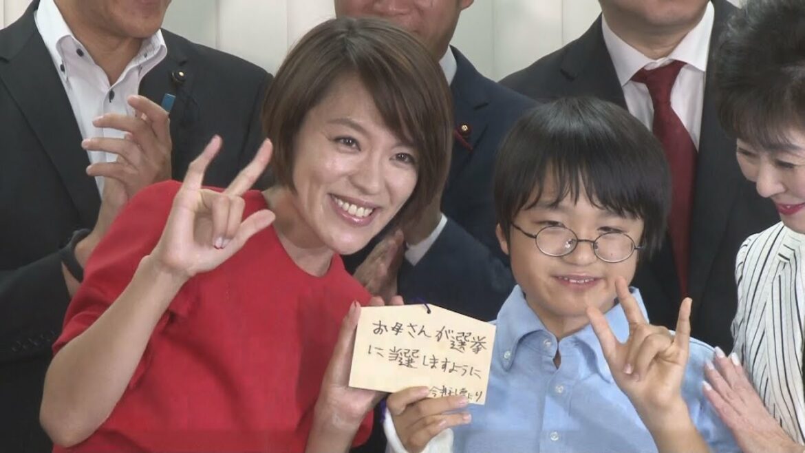 自民・今井絵理子氏が当選確実 第２４回参院選