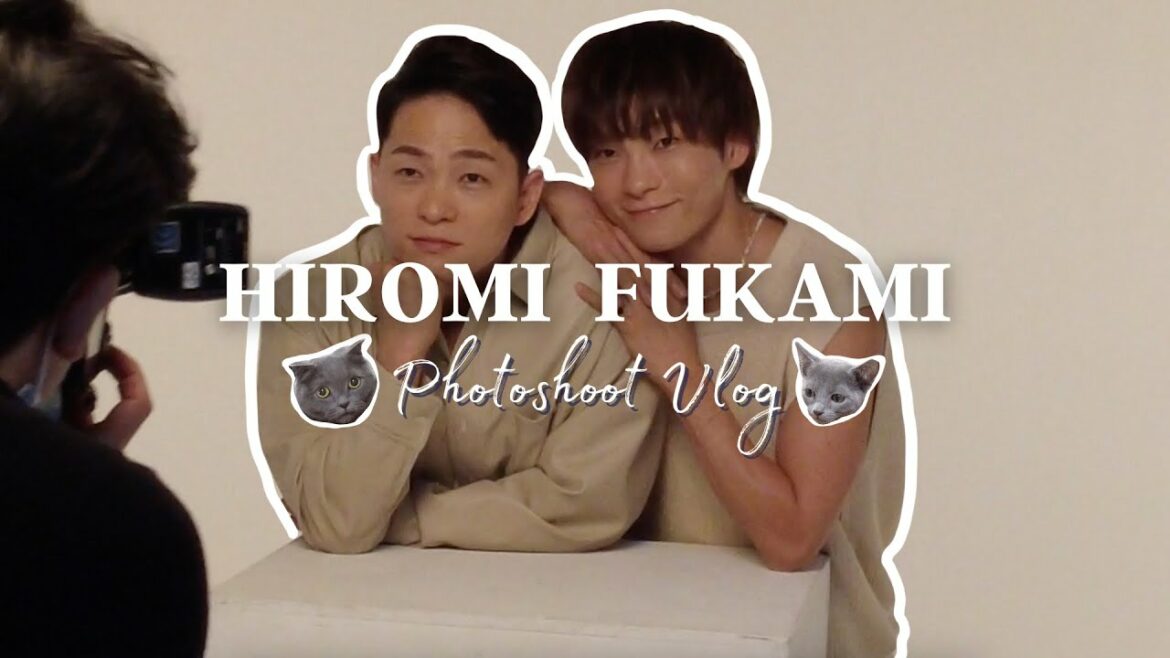 藤原紀香さんになりたい双子の宣材写真撮影。