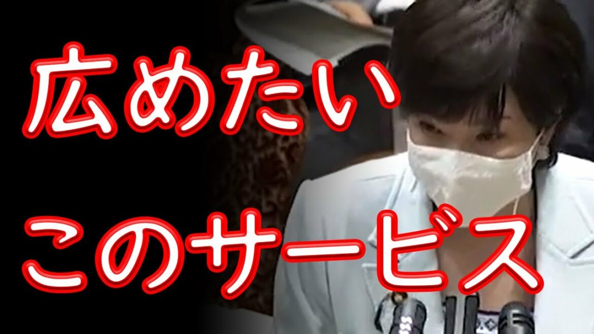 高市早苗、国会で「困難のある方」の為のサービスについて答弁！