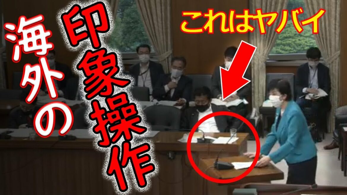 高市早苗が国会で海外版「印象操作」について発言！