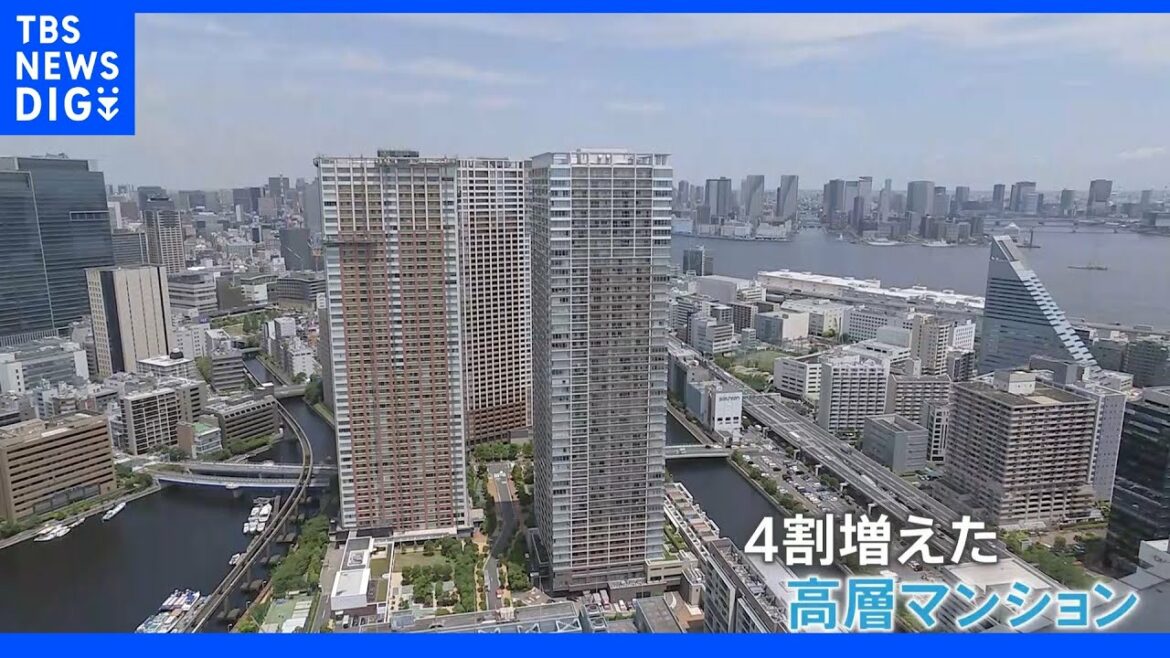10年で4割増の高層マンション　停電で“エレベーター使えず”「陸の孤島」になる課題も…首都直下地震の“被害想定”見直し｜TBS NEWS DIG