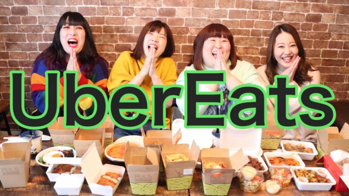 【UberEats】3時のヒロインさんと食べまくり・喋りまくり☆