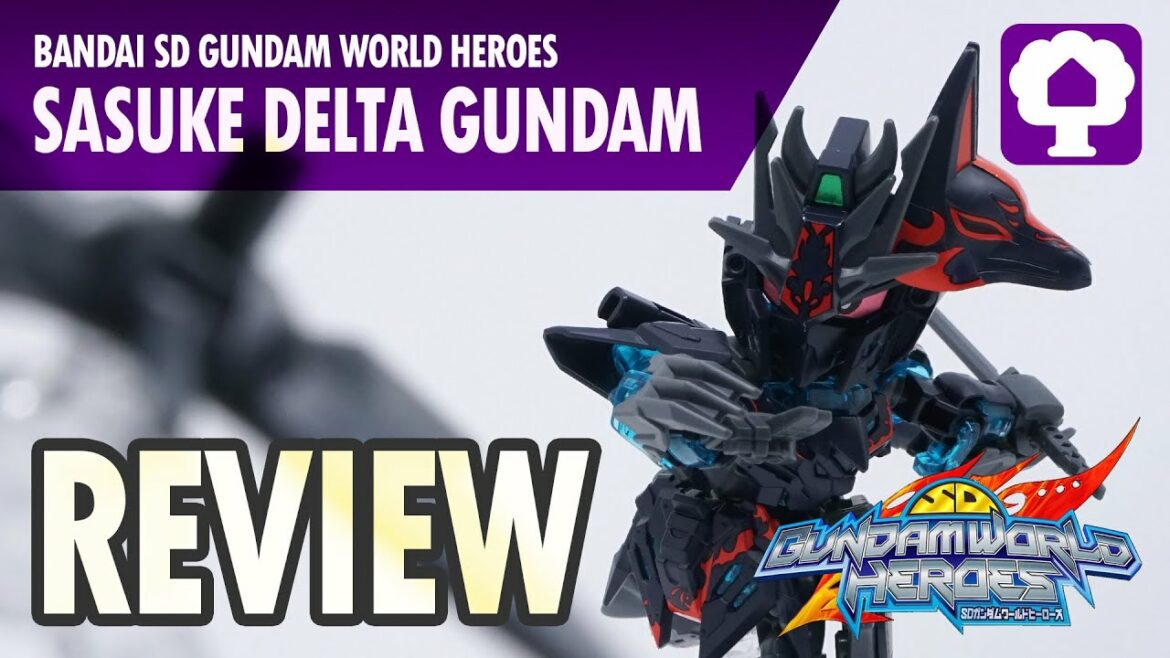 SDガンダムワールドヒーローズサスケデルタガンダムレビュー-ホビークラブハウスガンプラとモデル