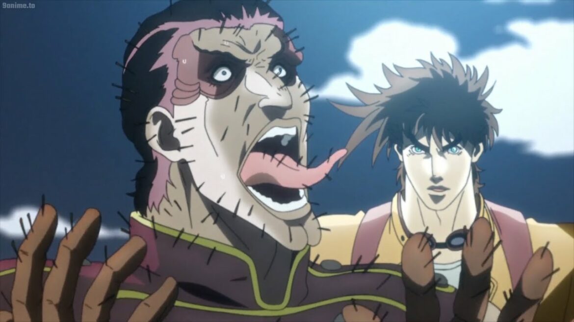 ジョジョの奇妙な冒険 最高の瞬間 #6【ジョセフはパンチでストレイツォを終了します】JoJo's Bizarre Adventure best moments