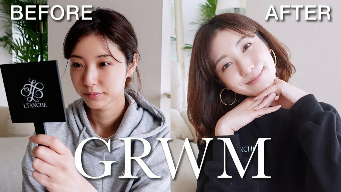 【GRWM】ナチュラルで最高に盛れるメイクに出会いました。。✨小田切ヒロさん愛も語ってます♡笑【アラサー朝の準備】