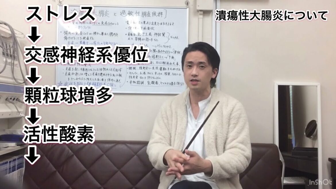 潰瘍性大腸炎とストレス。