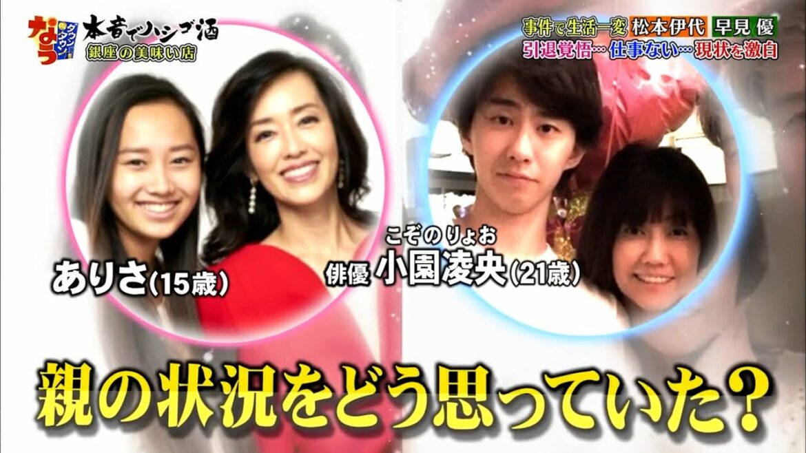 『ダウンタウンなう』   事件で生活一変 松本伊代 早見優引退覚悟･･･ 仕事ない･･･ 現状を激白                  【松本人志❌浜田 雅功】