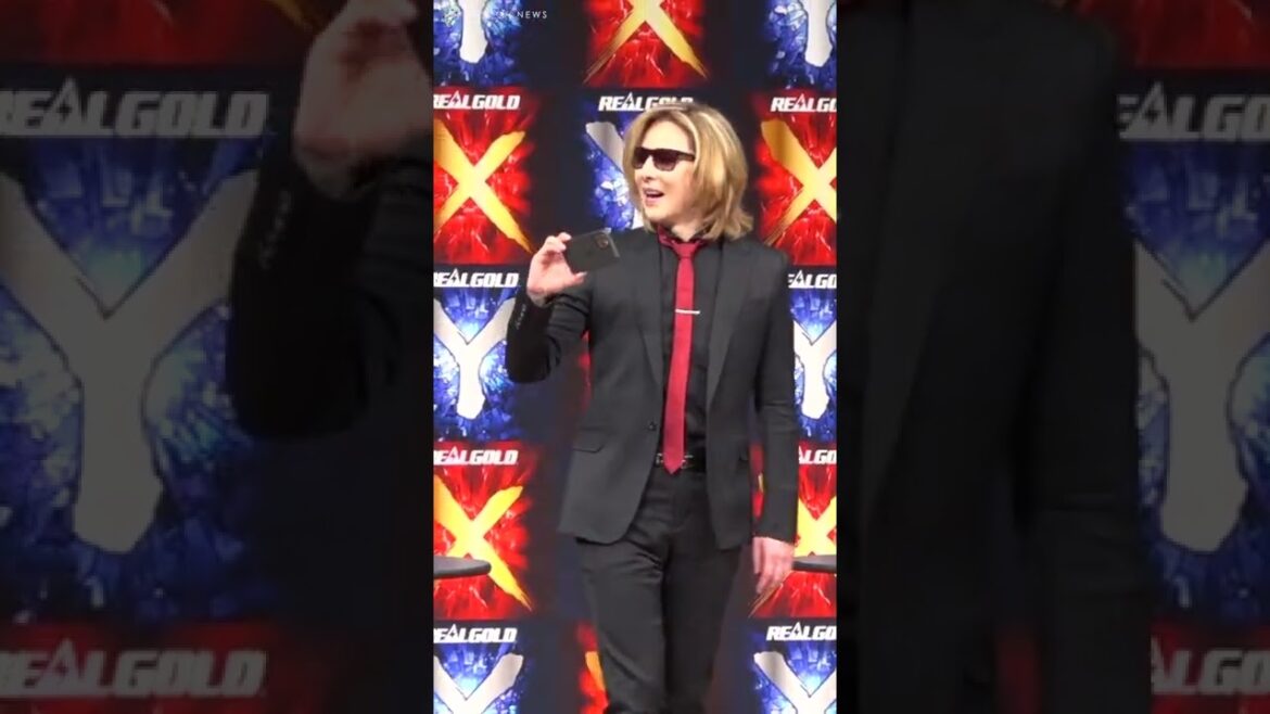 最後に盛大なオチをつけるYOSHIKI