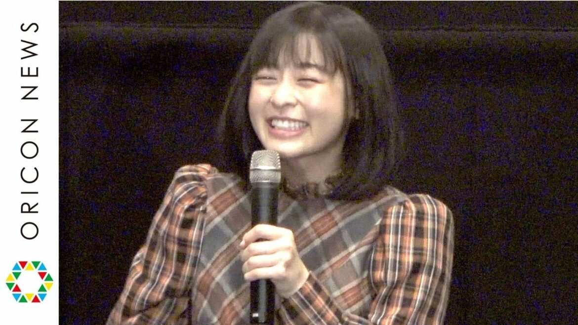 森七菜、笑い止まらずお茶目に「秘密で～す」　玉城ティナから褒められ照れ　映画『地獄少女』公開記念舞台あいさつ