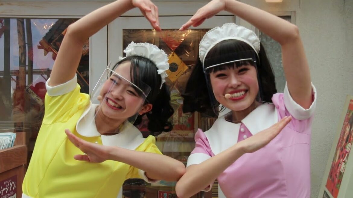 薫ちゃんと渚ちゃんの歌の披露「西武園ゆうえんち」
