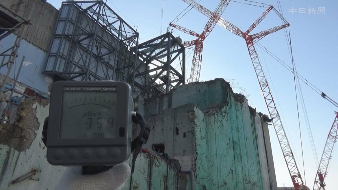 福島第一原発を公開　東京電力