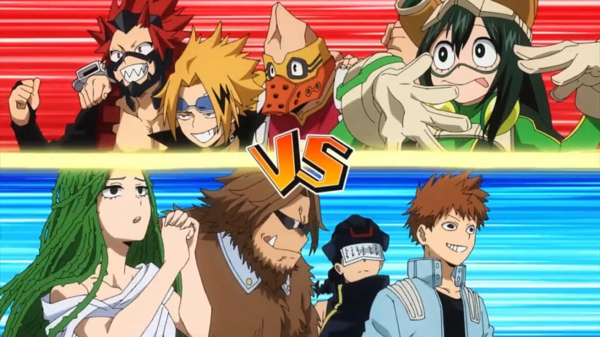 ►僕のヒーローアカデミア 5th // クラス1Aと1Bの間の戦い。 ダークシャドウとクロイロのグループの2回目の決闘 #8 // My Hero Academia 5