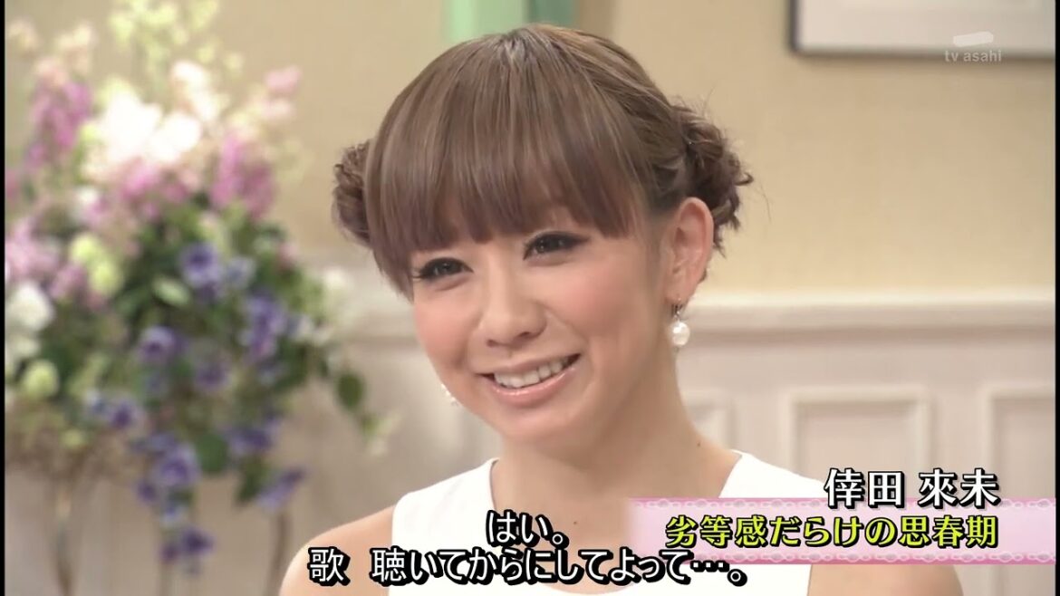 徹子の部屋  倖田來未 「愛息は４歳･･･母となり心境の変化を告白」