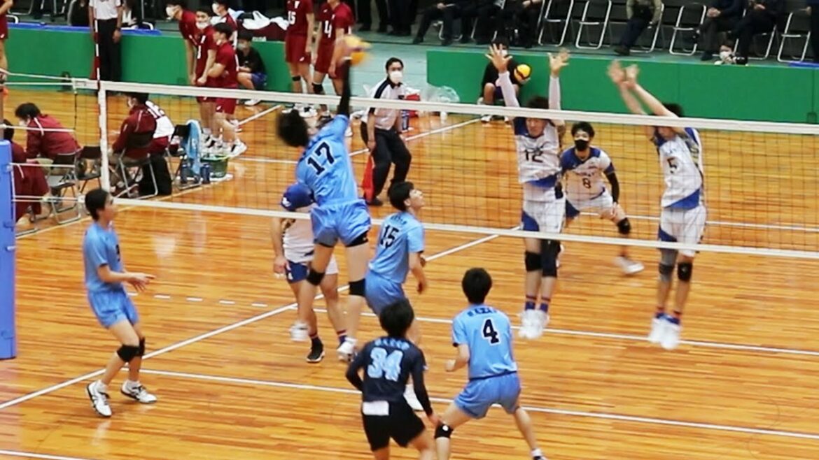 【2022黒鷲旗バレー】順天堂大学 vs 東レ・アローズ　第１セット ＜全日本男女選抜バレーボール大会＞