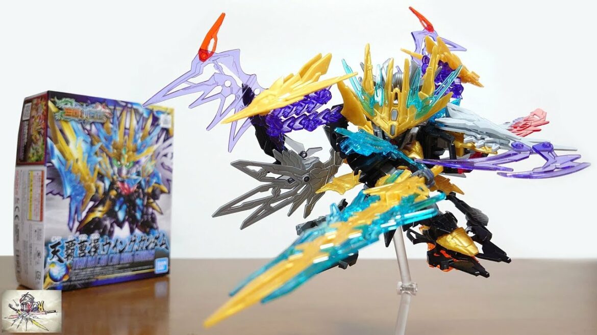 【曹操ウイングガンダムと各機体の武装が合体！】SD 三国創傑伝 天覇曹操ウイングガンダム　レビュー