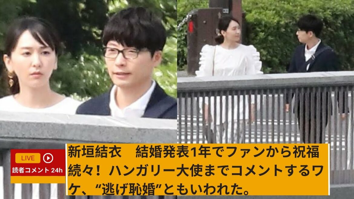 新垣結衣　結婚発表1年でファンから祝福続々！ハンガリー大使までコメントするワケ、“逃げ恥婚”ともいわれた。