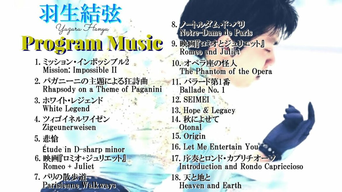羽生結弦Yuzuru HANYU試合使用曲《会場音入》Program Music