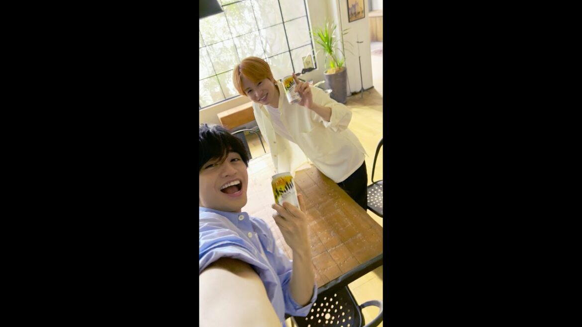 アサヒスーパードライ CM 「生ジョッキ缶やってみた！待ちきれない」 中島健人&菊池風磨篇