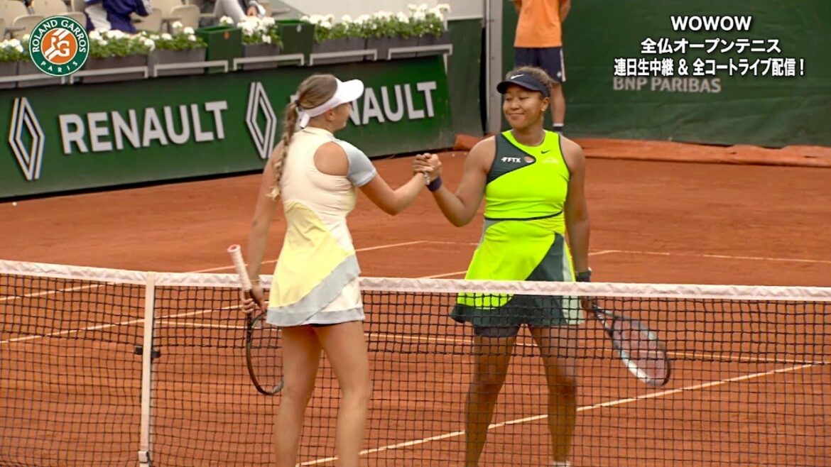 【マッチハイライト】大坂なおみ vs A.アニシモワ/全仏オープンテニス2022 1回戦【WOWOW】 【マッチハイライト】大坂なおみ vs A.アニシモワ/全仏オープンテニス2022 1回戦【WOWOW】