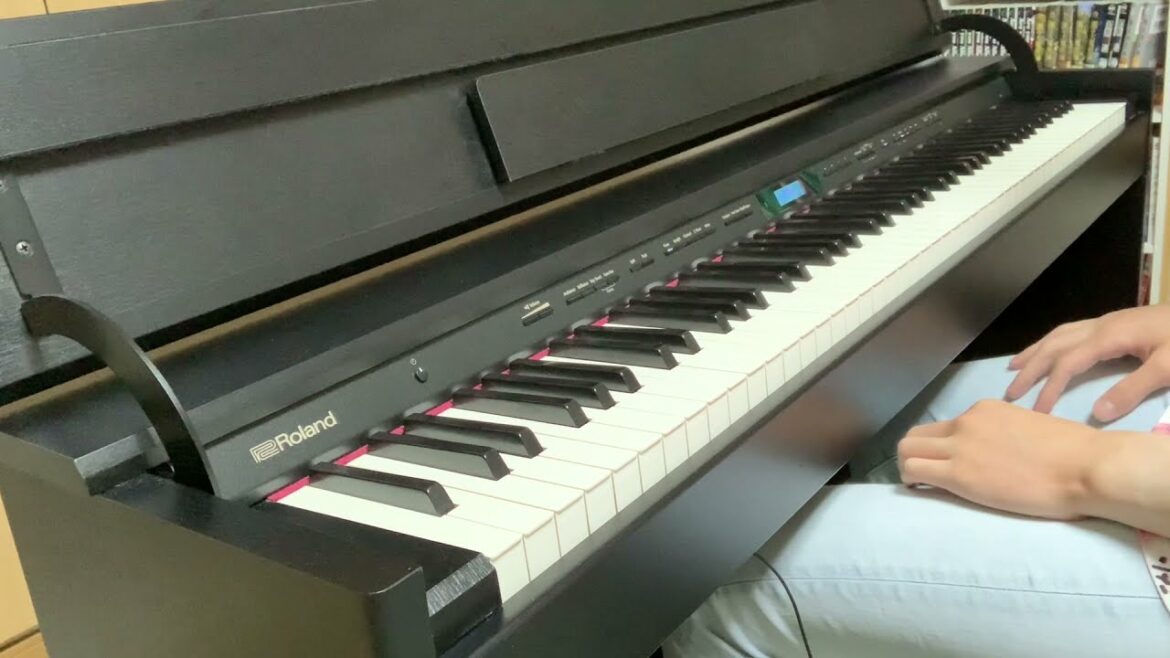 ピアノ　「DiViNE」を弾いてみた。　BLUE REFLECTION RAY/澪　OP / Blue Reflection Ray OP Piano