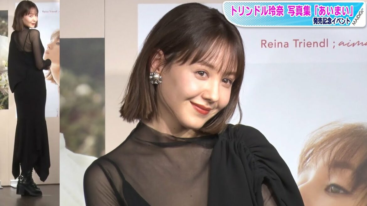 トリンドル玲奈、シースルーワンピでほんのり美肌＆美背中見せ！　オールブラックコーデで魅了