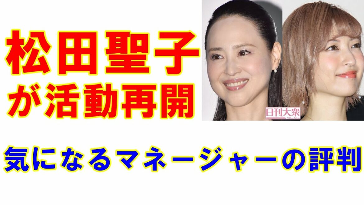 松田聖子が活動再開も「神田沙也加と揉めた原因のひとつともいわれる重要人物」の気になる評判