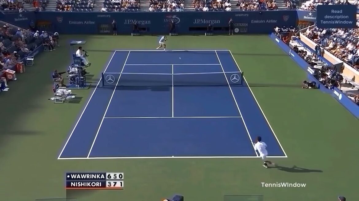 Nishikori (錦織) VS Wawrinka (ワウリンカ)
