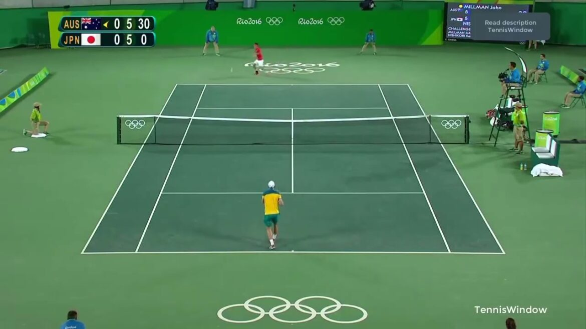 Nishikori (錦織) VS Millman (ミルマン)
