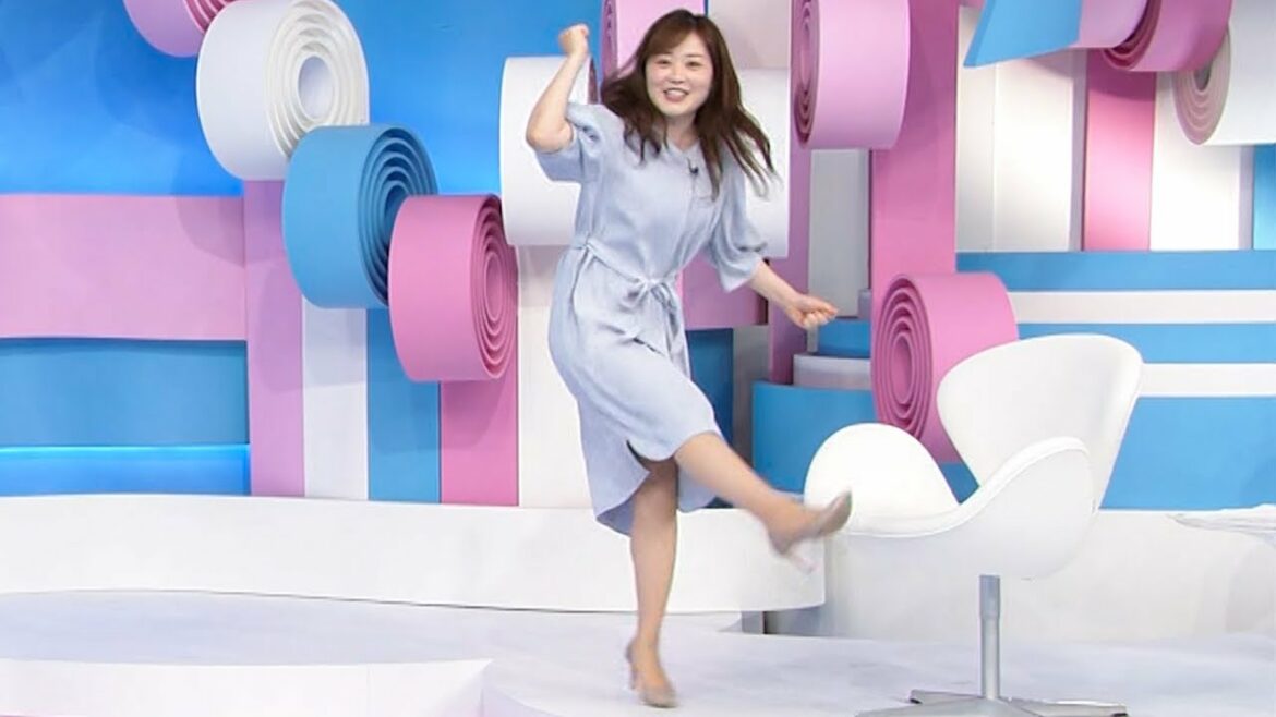 水卜麻美アナの揺らすダンス