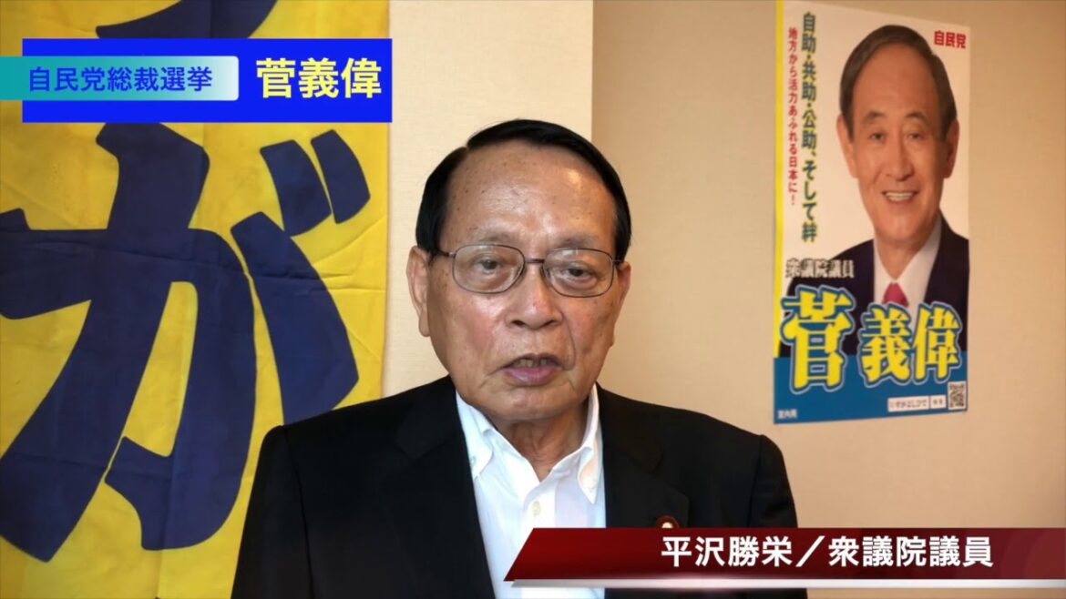 菅義偉を総裁に！平沢勝栄衆議院議員