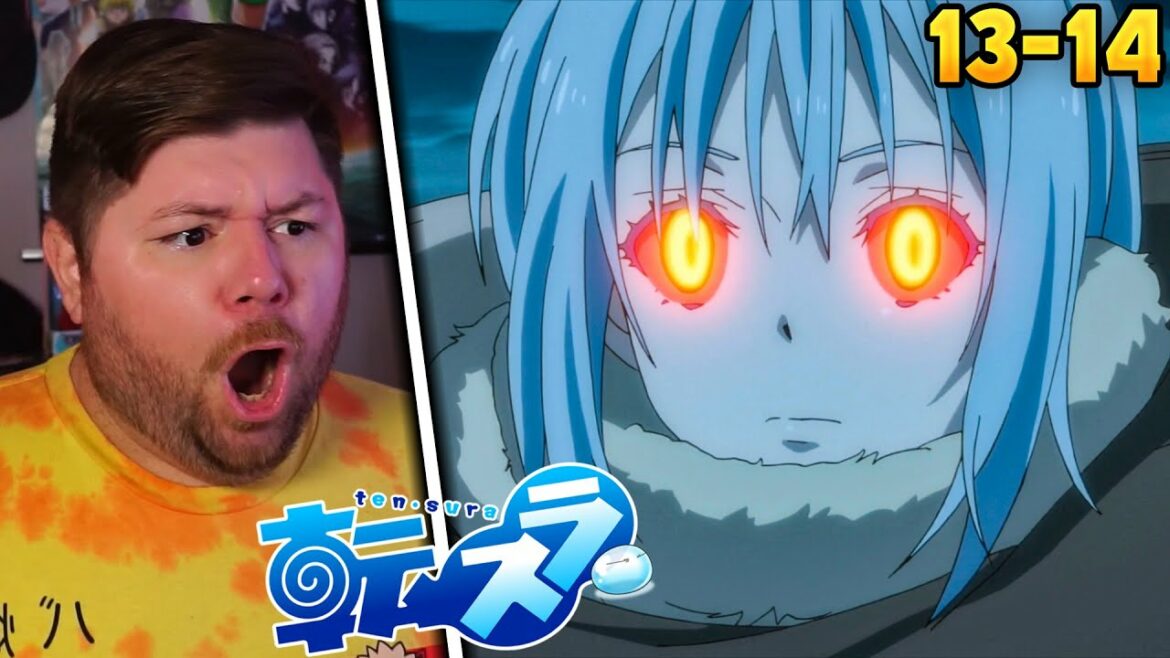 リムル対オーク災害！その時私はスライムエピソード13として生まれ変わりました＆amp; 14反応