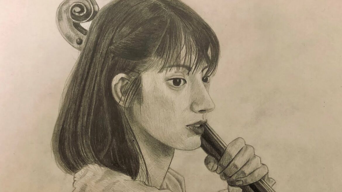 【模写】満島ひかりさんのカルテットのすずめちゃんが可愛いので描いてみた！