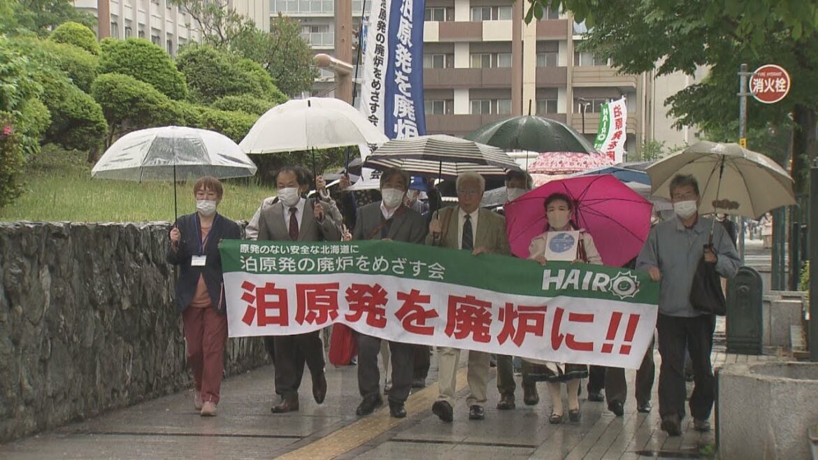 【原発】北海道電力泊原発に廃炉などを求めた裁判　きょう札幌地裁で「運転差し止め」命じる判決
