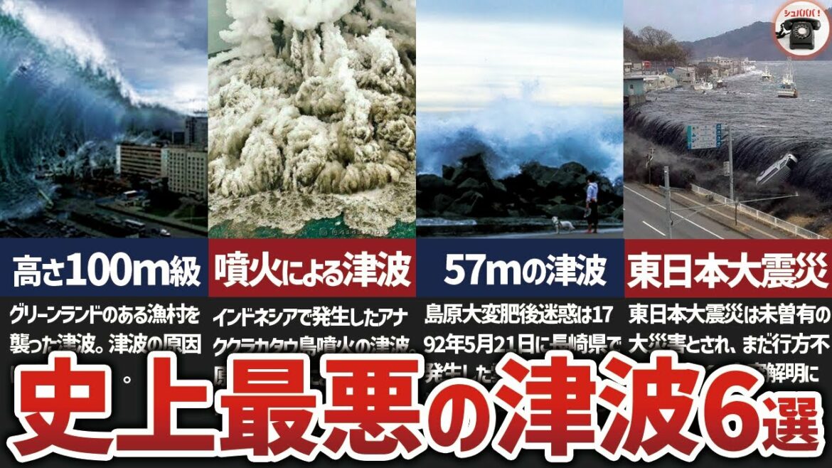 【恐怖】世界最大の津波がエグすぎる件【ゆっくり解説】