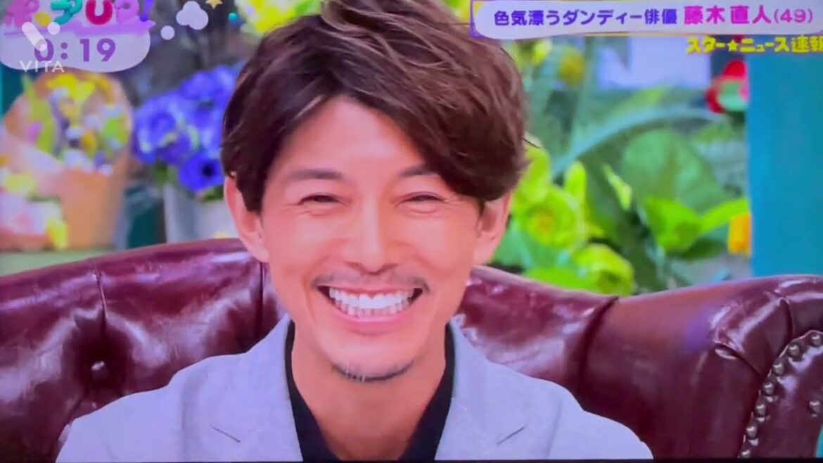 【藤木直人①】奇跡の50歳⁉️☺️💕美しすぎる男性　羨ましすぎる　眩しい✨✨