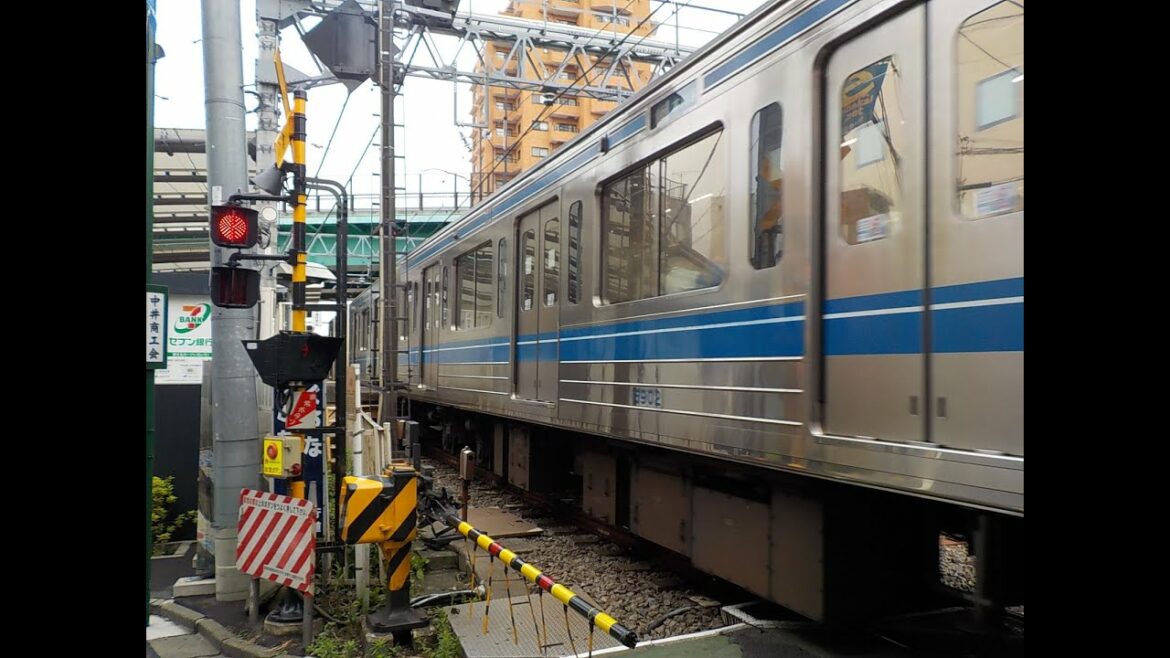【20220612(3)】西武鉄道　西武新宿線　中井駅　鉄道ライブカメラ（東京都新宿区）TOKYO　JAPAN　STATION　TRAIN　CAMERA　24H