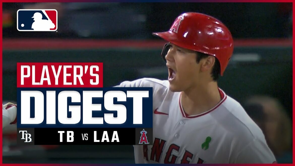 【MLB】エンゼルス・大谷翔平 ダイジェスト vs.レイズ - 1試合2本塁打でメジャー通算100本塁打に王手 - 5.10