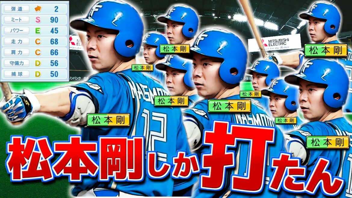 ハイパー松本剛 9人いればさすがに優勝目指しちゃう説【パワプロ2022】