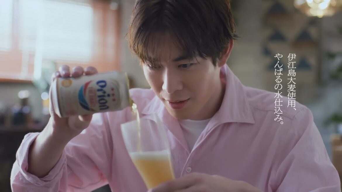 宮沢氷魚「沖縄の味に、沖縄のビール」「うん、うまい！」オリオンビール「オリオン ザ・ドラフト」新TVCM