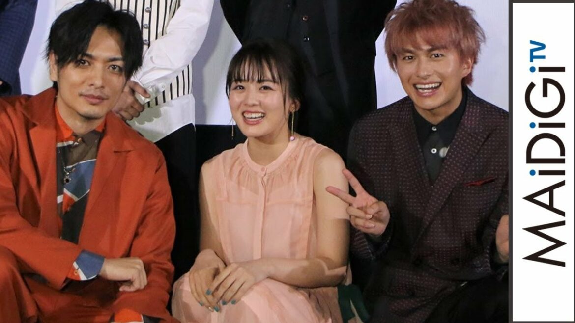 小林豊＆久保田悠来が仲良すぎ！“可愛い”あいさつで会場沸かす　伊原六花の主演映画「明治東亰恋伽」公開記念舞台あいさつ