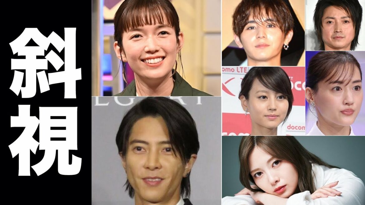 斜視である芸能人・有名人たち