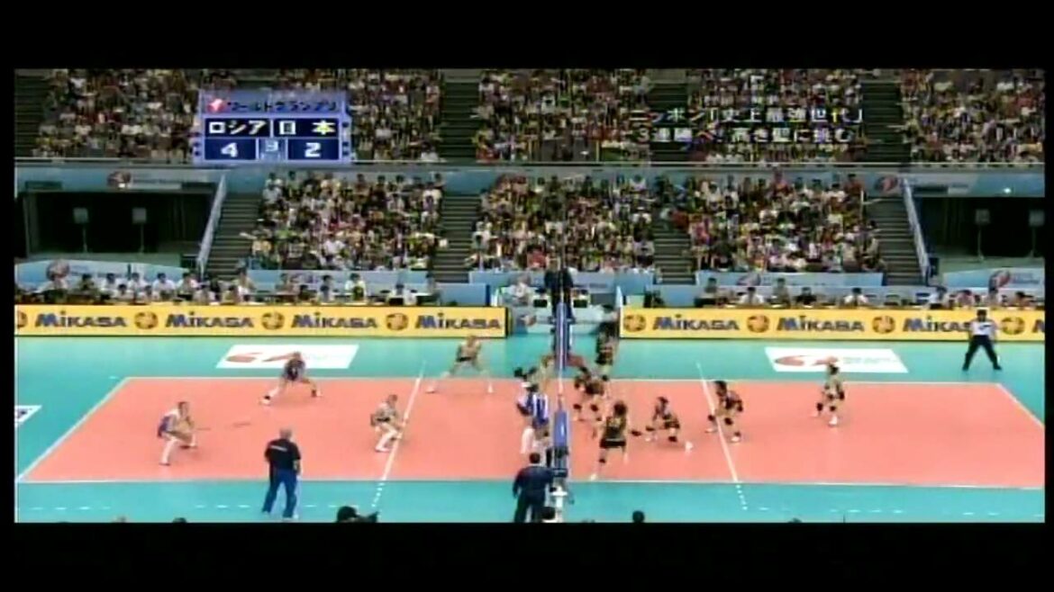 狩野舞子Maiko Kano In WGP2009 vsRussia