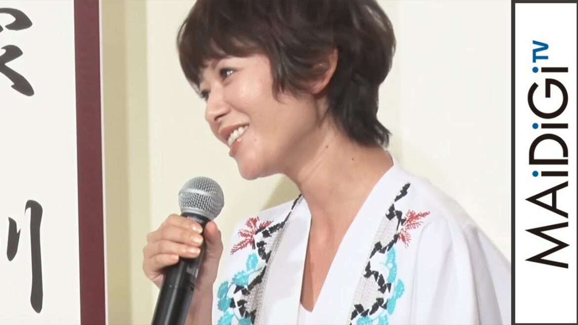 真木よう子が“魔性の女”に？「なんであそこで足を洗いに…」　映画「焼肉ドラゴン」ヒット祈願イベント2