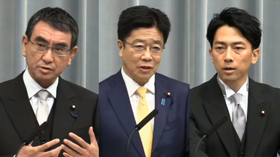 菅内閣の各閣僚が記者会見　首相官邸