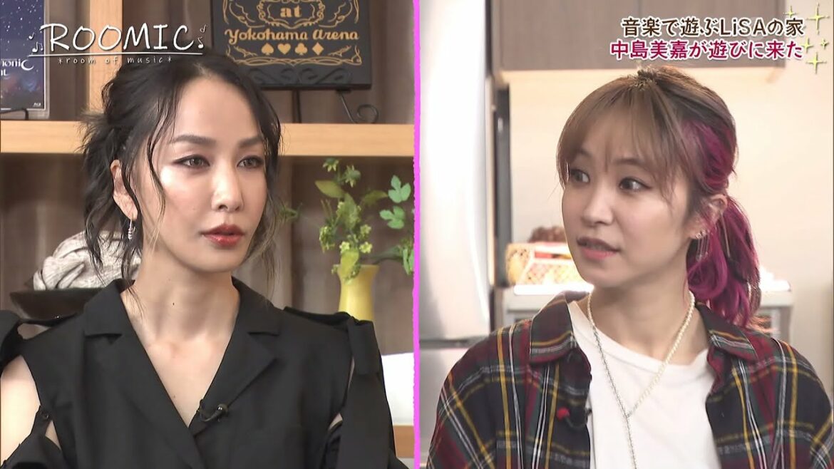 [TV] 中島美嘉 & LiSA : 10の質問 + Samsara 写真童話集 + アルバム「I」の Music Video in #ROOMIC