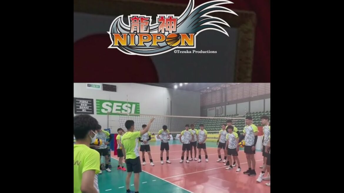 🇯🇵🇧🇷 Japan Volleyball Team Departure From Italy to Brazil and Day 1 of Training | Ryujin Nippon