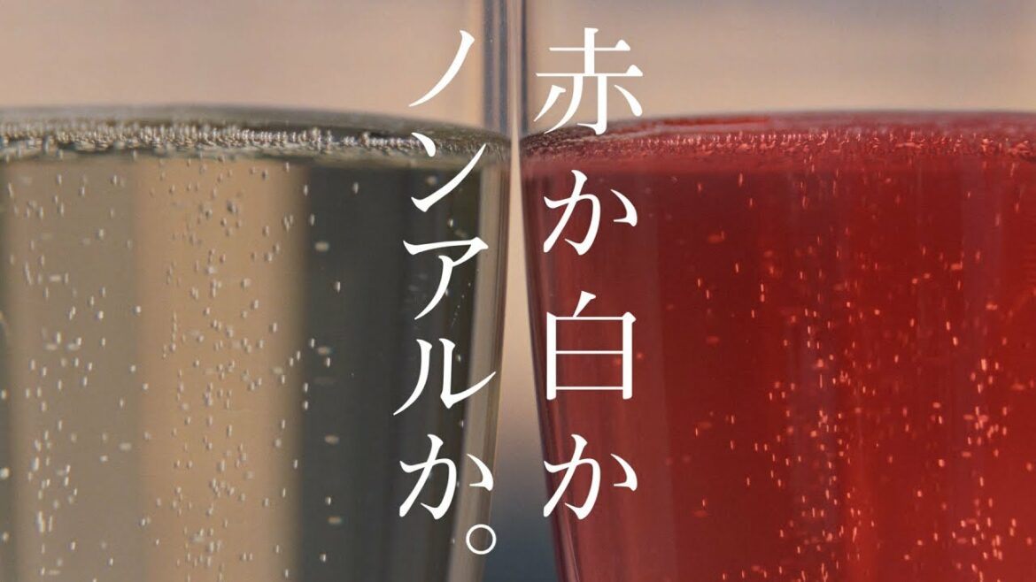 ノンアルでワインの休日『赤か 白か ノンアルか。』篇 6秒 稲垣吾郎 サントリー
